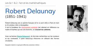 Arts et mathématiques en 6e #3